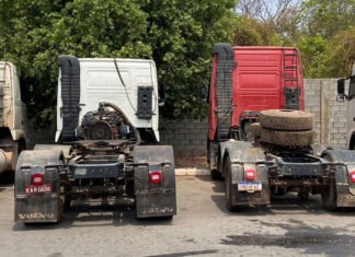 MATO GROSSO: Operação Integridade da Polícia Civil recupera quatro caminhões adulterados