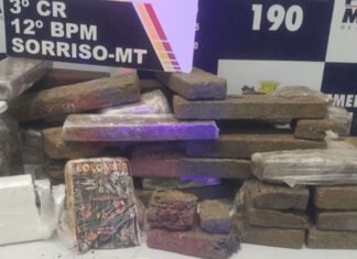 SORRISO: polícia apreende mais de 30 kg de drogas em residência e prende homem por tráfico