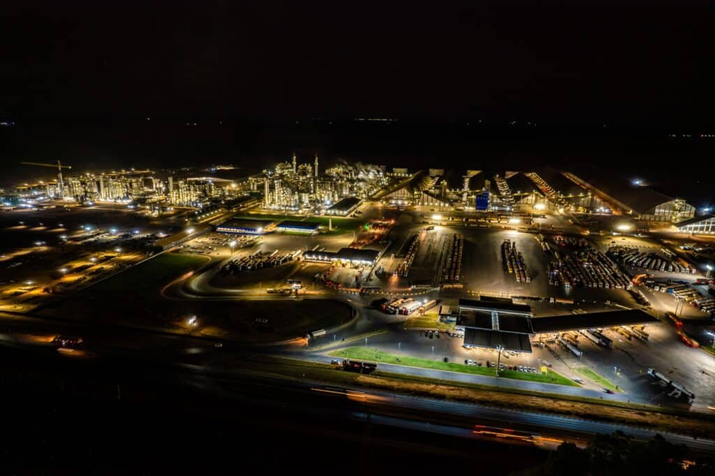 Planta industrial de etanol de milho em Mato Grosso