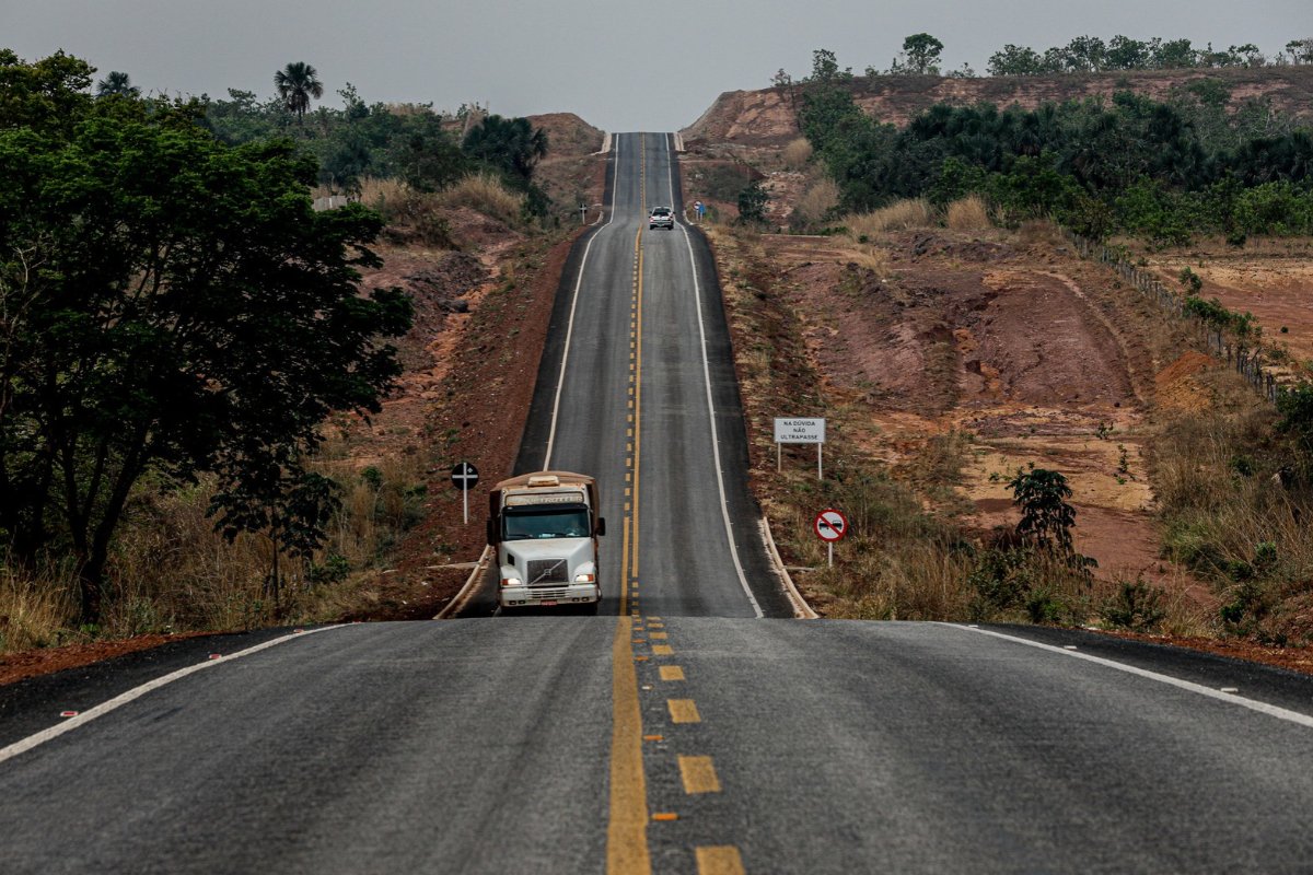 Trecho de rodovia estadual incluído na concessão