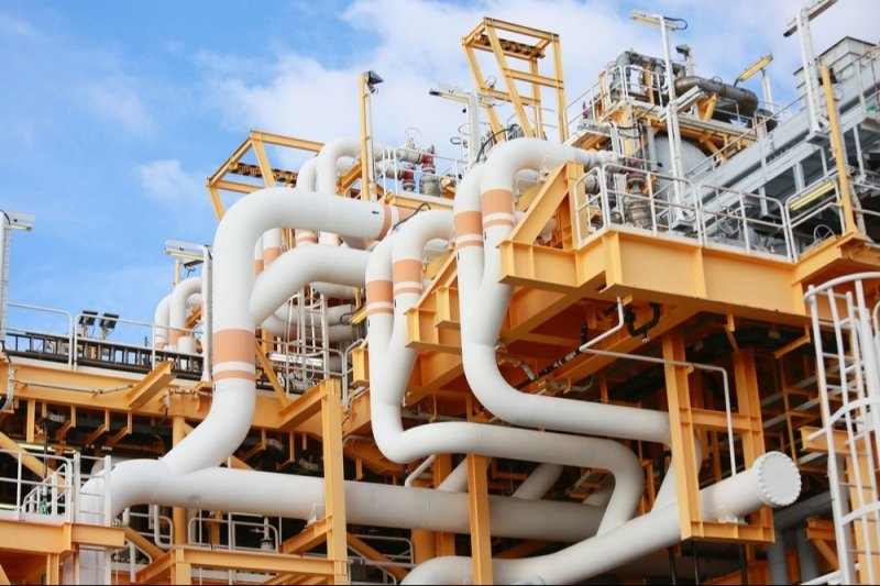 Estrutura de usina termelétrica ilustrando novo investimento em Sinop