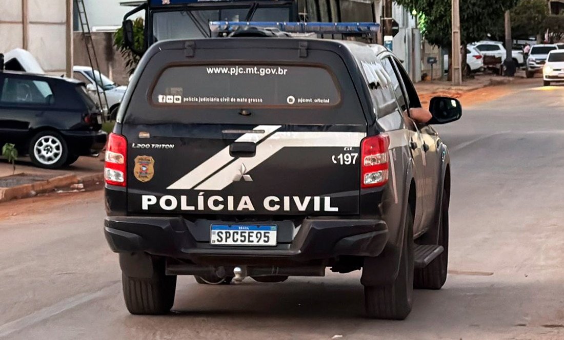 Viatura da Polícia Civil de Mato Grosso