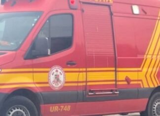 Atendimento após acidente de moto
