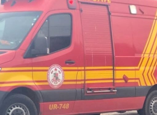 Atendimento após acidente de moto