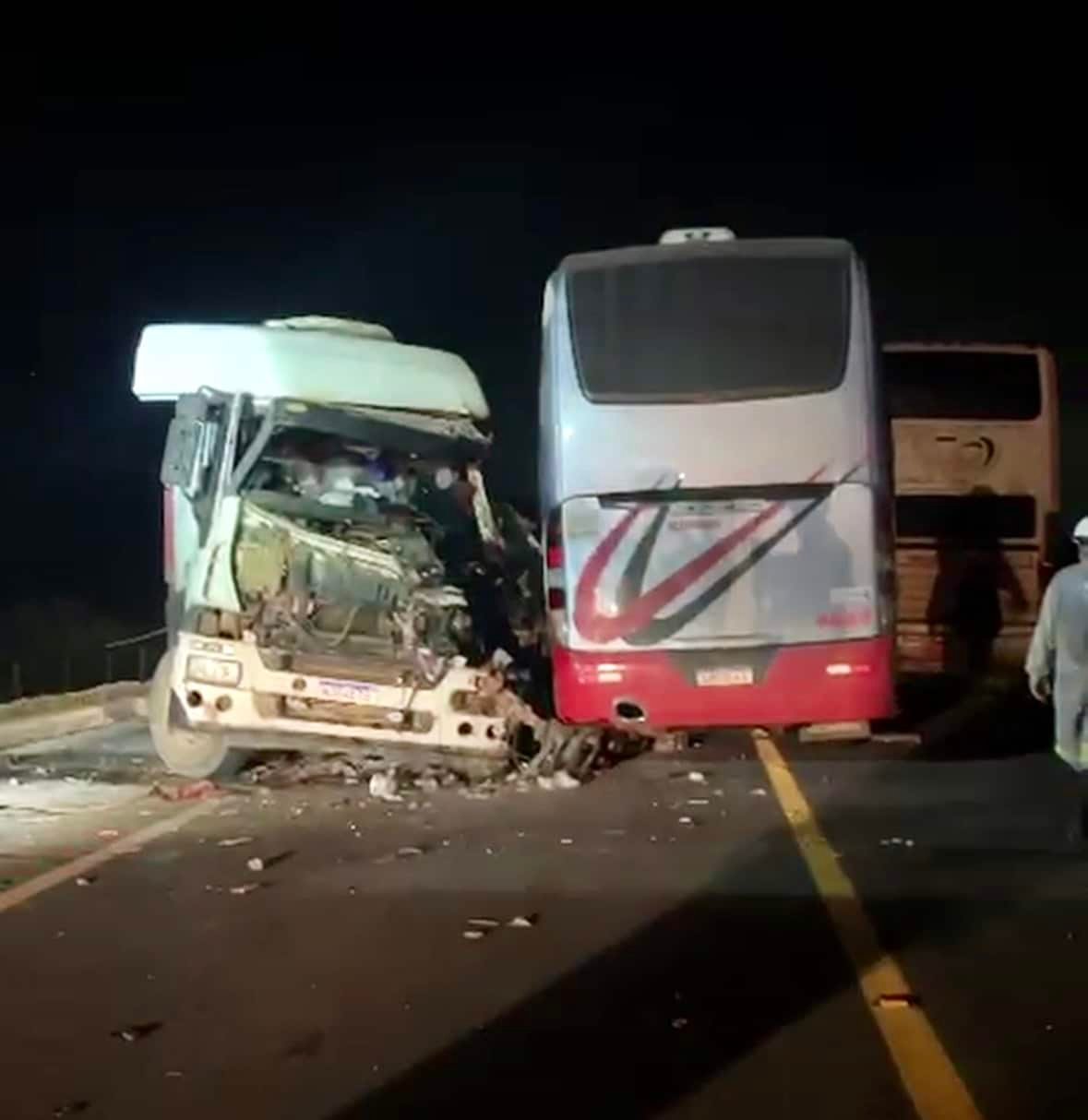 Acidente na BR-163 entre Sinop e Sorriso