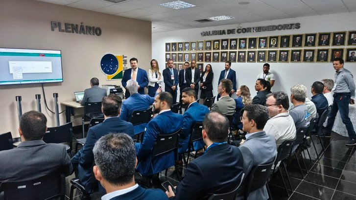 Cerimônia de oficialização do sistema de totalização do TRE-MT para o segundo turno