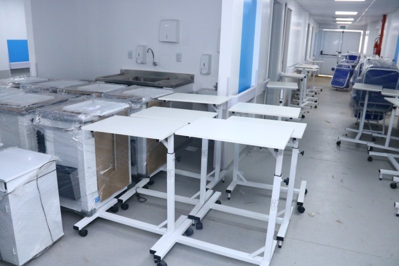 Equipamentos hospitalares recebidos pelo Hospital Municipal de Sinop