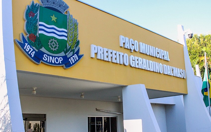 Fachada da Prefeitura de Sinop