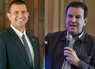 Douglas Ruas e Eduardo Paes disputam o 2º turno para o governo do Rio Douglas Ruas e Eduardo Paes disputam o 2º turno para o governo do Rio