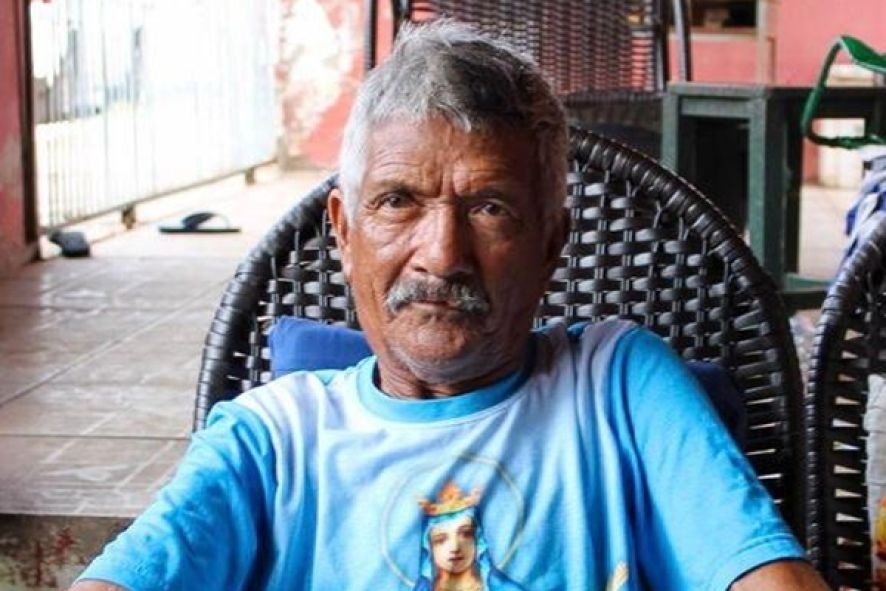 Retrato do idoso desaparecido em Cuiabá
