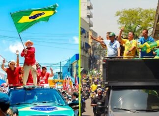 Lula faz comício em Natal e Flávio participa de moto-carreata no Rio
