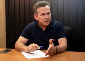 Mauro Mendes em entrevista sobre a reformulação do União Brasil em Mato Grosso