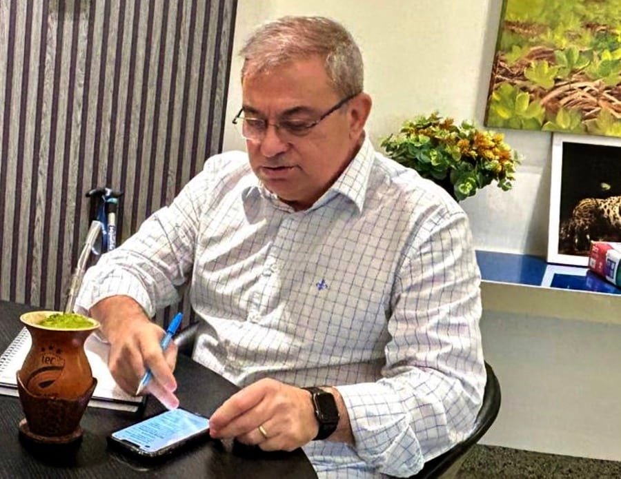 Airton Callai, presidente da Câmara de Lucas do Rio Verde