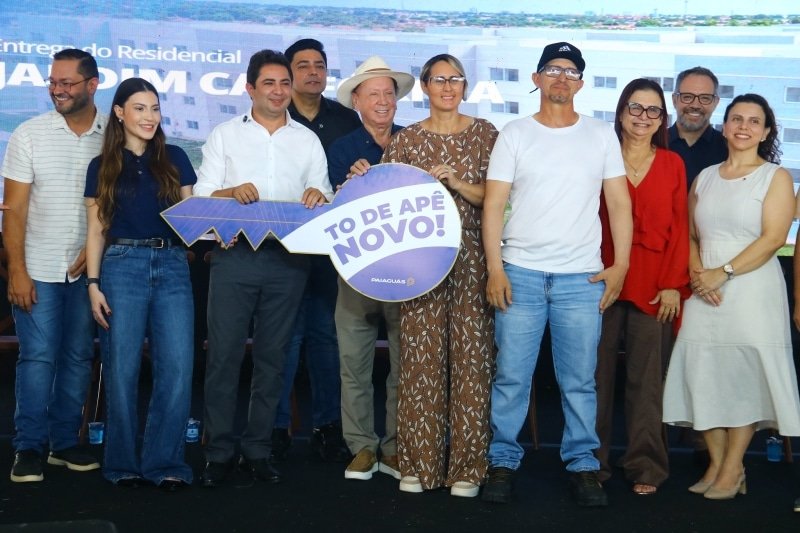 Entrega de apartamentos do residencial Jardim Califórnia em Sinop