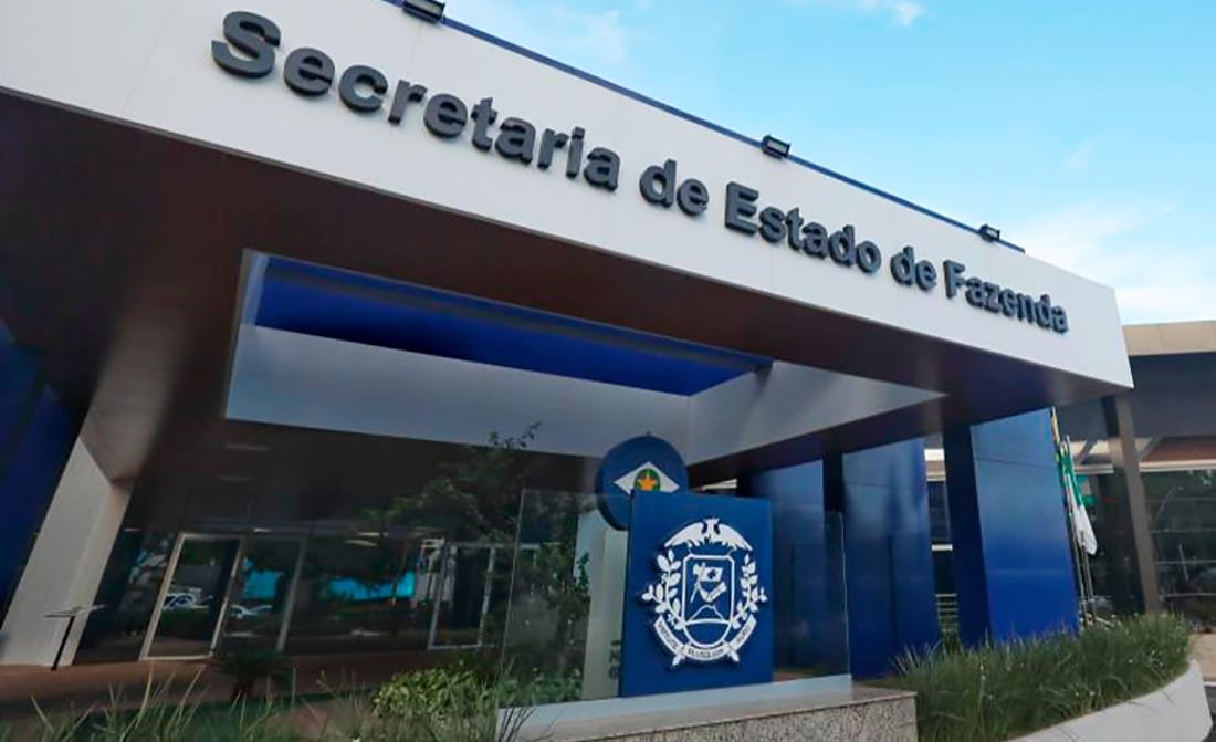 Fachada da Secretaria de Fazenda de Mato Grosso