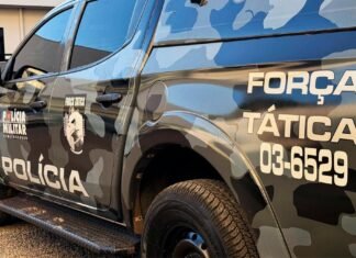 Viatura da Força Tática da Polícia Militar